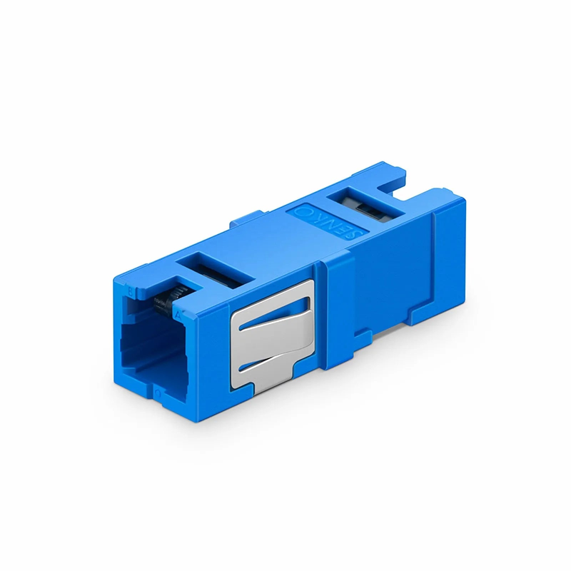 SFPS CSA/UPC to CSA/UPC Single Channel (2F) OS2 Single Mode Plastic Fiber Optic Adapter/Coupler without Flange SFPS