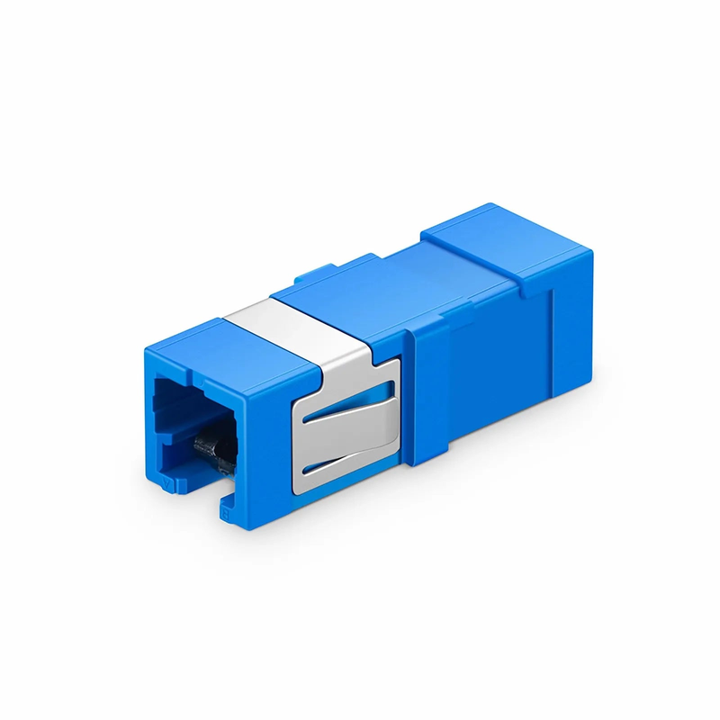 SFPS CSA/UPC to CSA/UPC Single Channel (2F) OS2 Single Mode Plastic Fiber Optic Adapter/Coupler without Flange SFPS