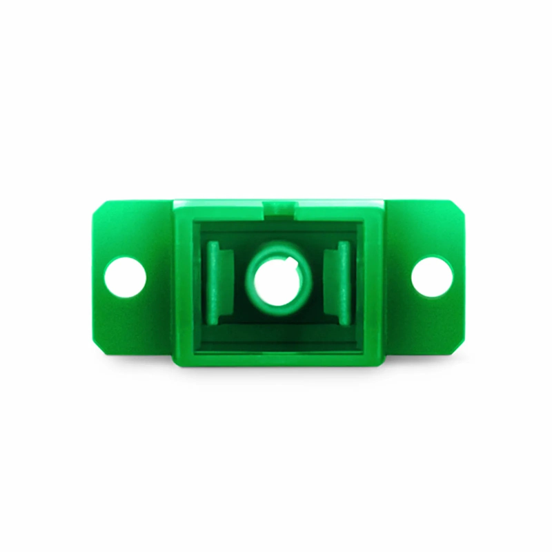 SFPS SC/APC to SC/APC Simplex OS2 Single Mode Fiber Optic Adapter/Coupler with Flange (10pcs/Pack) SFPS