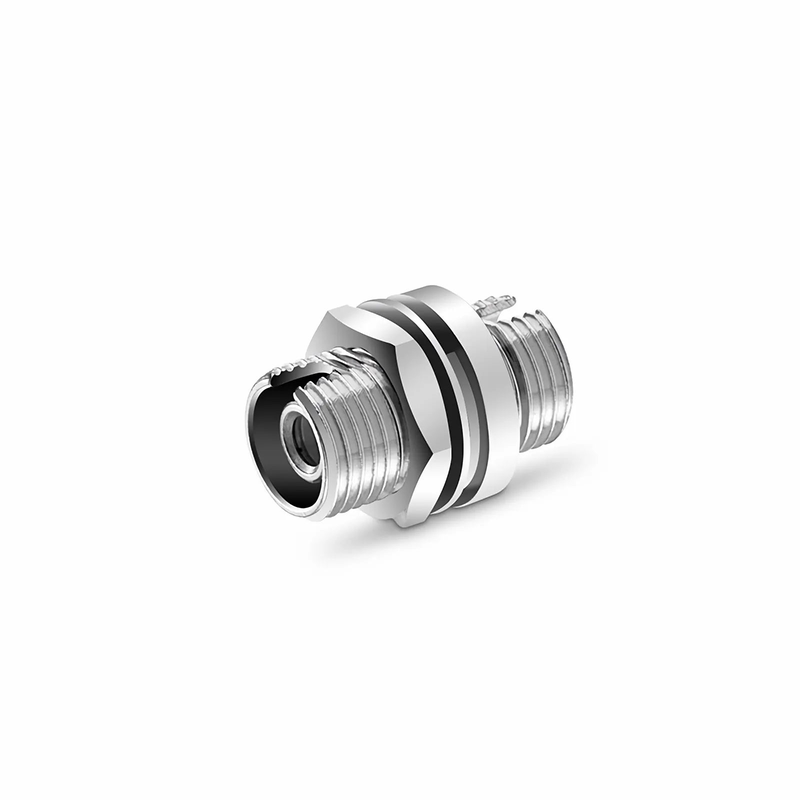 SFPS FC/APC to FC/APC Simplex OS2 Single Mode Metal Small D Fiber Optic Adapter/Coupler without Flange (10pcs/pack) SFPS