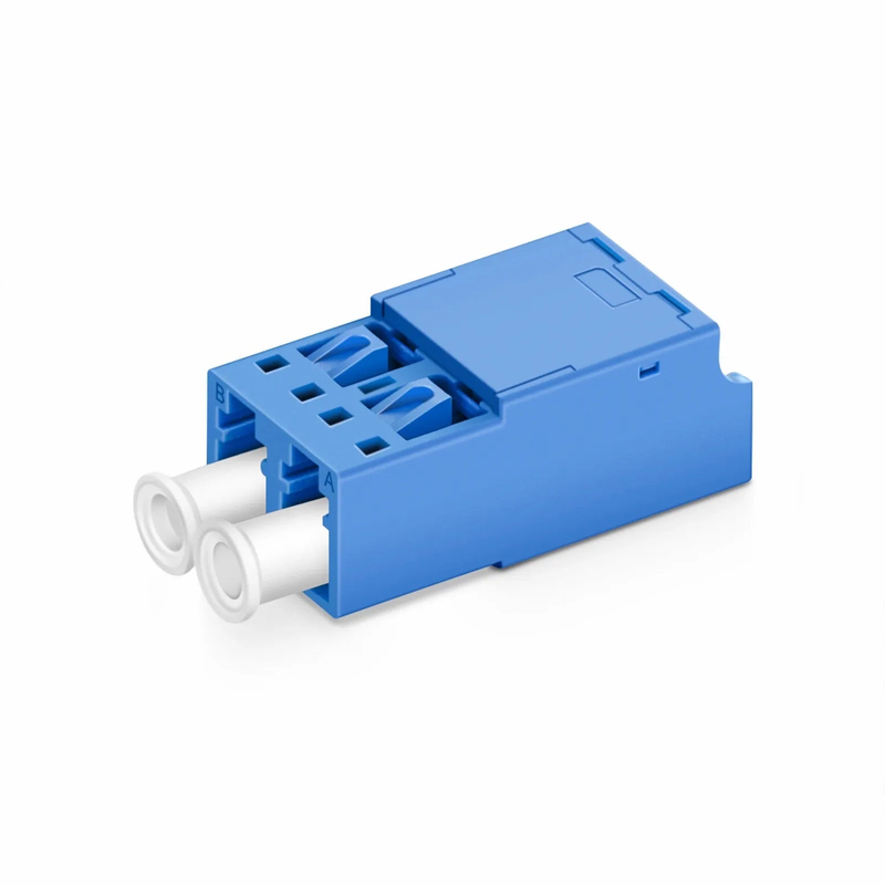 SFPS LC/UPC to LC/UPC Duplex OS2 Single Mode Shuttered Fiber Optic Adapter/Coupler without Flange SFPS