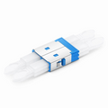 SFPS SN/UPC to SN/UPC 4-Port OS2 Single Mode Plastic Fiber Optic Adapter/Coupler Without Flange SFPS