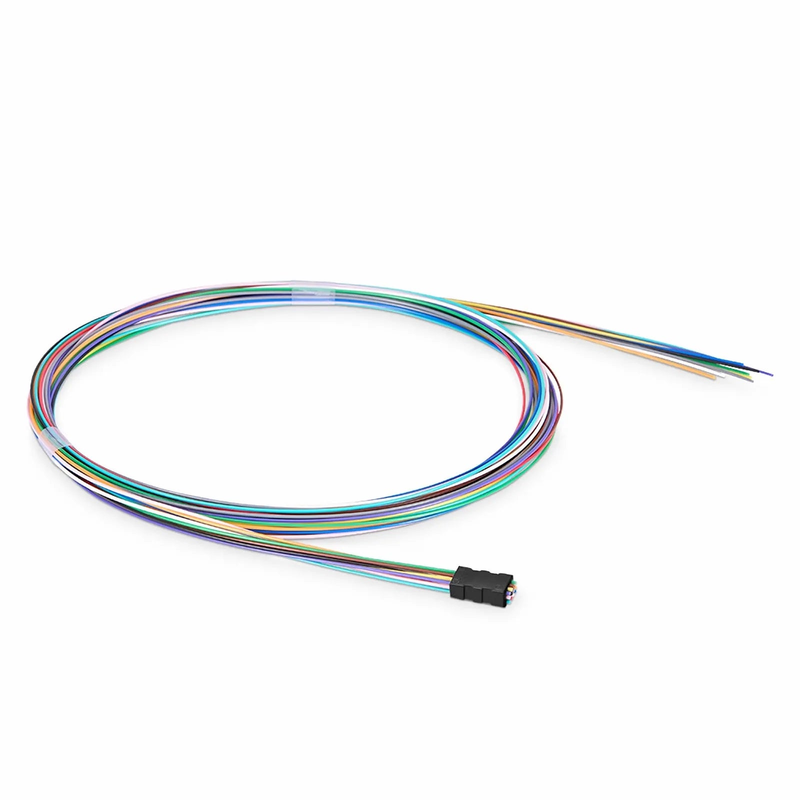SFPS 12 Fibers Color-coded Fan-out Kit, for Flat Ribbon Cables, 1.2m (3.94ft) Tubing Length SFPS
