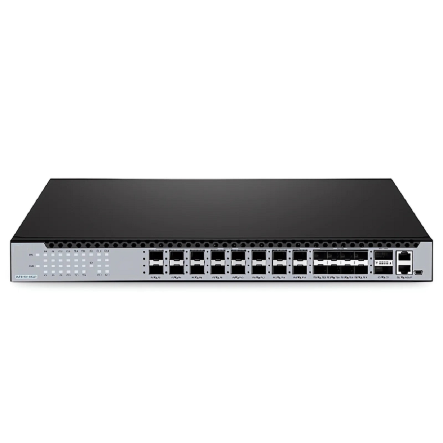 SFPS OLT3710-16XG2T, 16-Port XG(S)-PON OLT with 10G SFP+ and 100G QSFP28 Uplink Ports, Dual Power Supply, Broadcom Chip SFPS