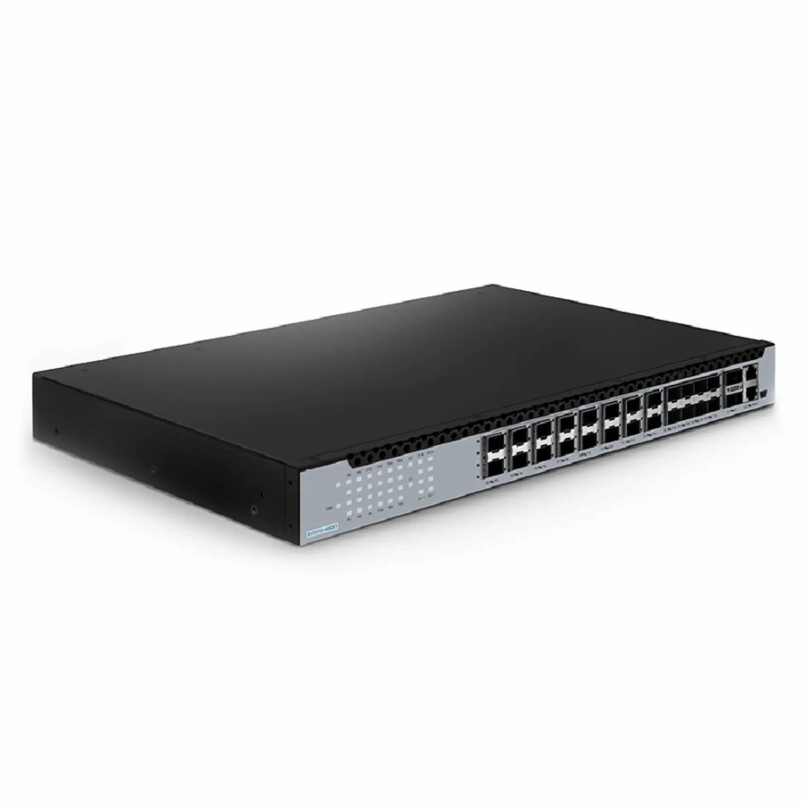 SFPS OLT3710-16XG2T, 16-Port XG(S)-PON OLT with 10G SFP+ and 100G QSFP28 Uplink Ports, Dual Power Supply, Broadcom Chip SFPS