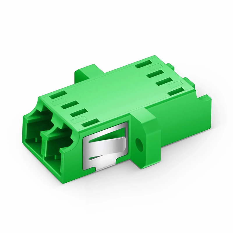 SFPS LC/APC to LC/APC Duplex OS2 Single Mode Plastic Fiber Optic Adapter/Coupler with Flange (10pcs/Pack) SFPS