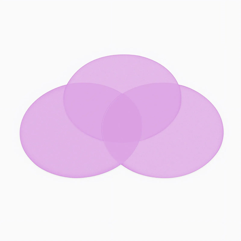 SFPS 1m 1 Piece Purple Polishing Film with 127mm Diameter SFPS