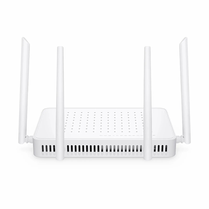 SFPS TA1910-4GVC-W, XPON (GPON + EPON) HGU ONU with 1 x PON, 4 x GE, 2 x POTS, 1 x RF, 1 x USB, and 4 x External Dual Band Antennas (1200M WiFi 4/5) SFPS