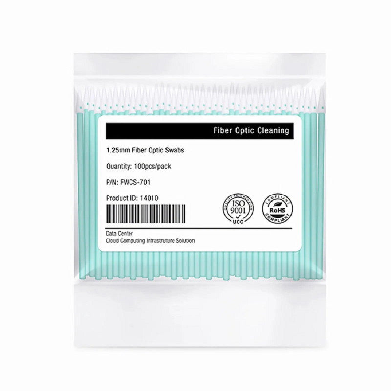 SFPS 2.5mm Fiber Optic Lint-free Foam Clean Swabs (100pcs/Pack) SFPS