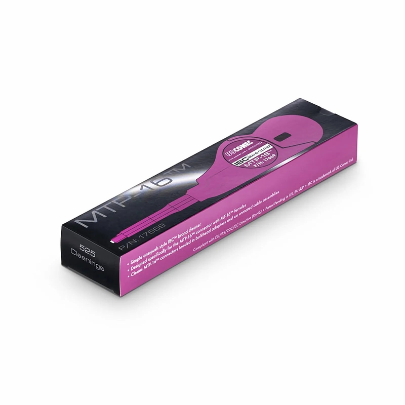 SFPS US Conec IBCA Brand Cleaner MTP®-16, for 16 Fibers MPO Connectors (525+ Times) SFPS