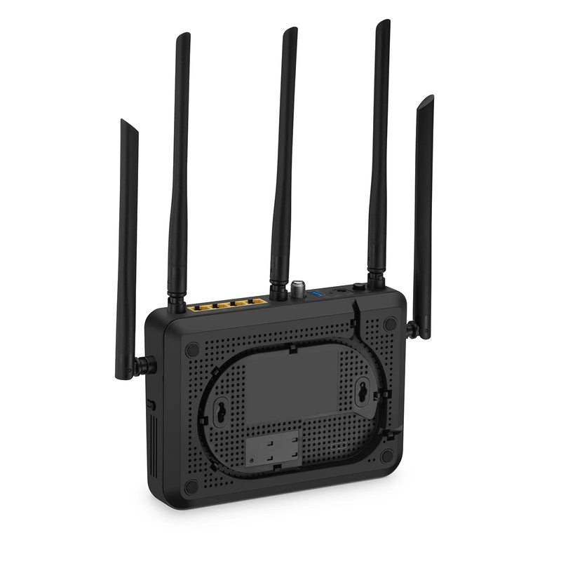 SFPS ONU1930-4GC-W, XGPON HGU ONU with 1 x PON, 4 x GE, 1x RF, 1 x USB, and 5 x External Dual Band Antennas (3000M WiFi 4/5/6) SFPS