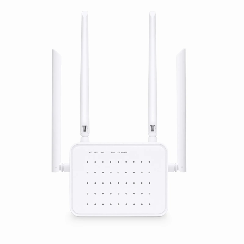 SFPS ONU1910-2G-W, XPON (GPON+EPON) ONU, with 1x PON, SC/UPC, 2x GE, 1x USB, and 4x External Antennas (1200M WiFi 5) SFPS