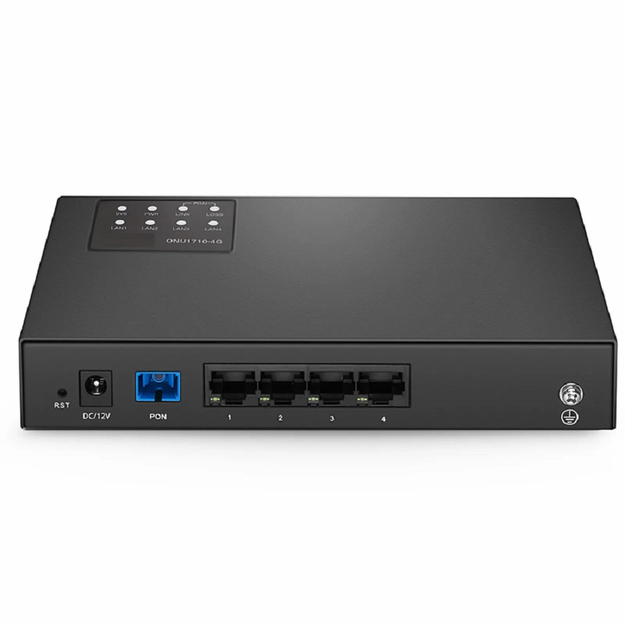 SFPS ONU1710-4G, XPON (GPON + EPON) SFU ONU with 1 x PON, 4 x GE SFPS