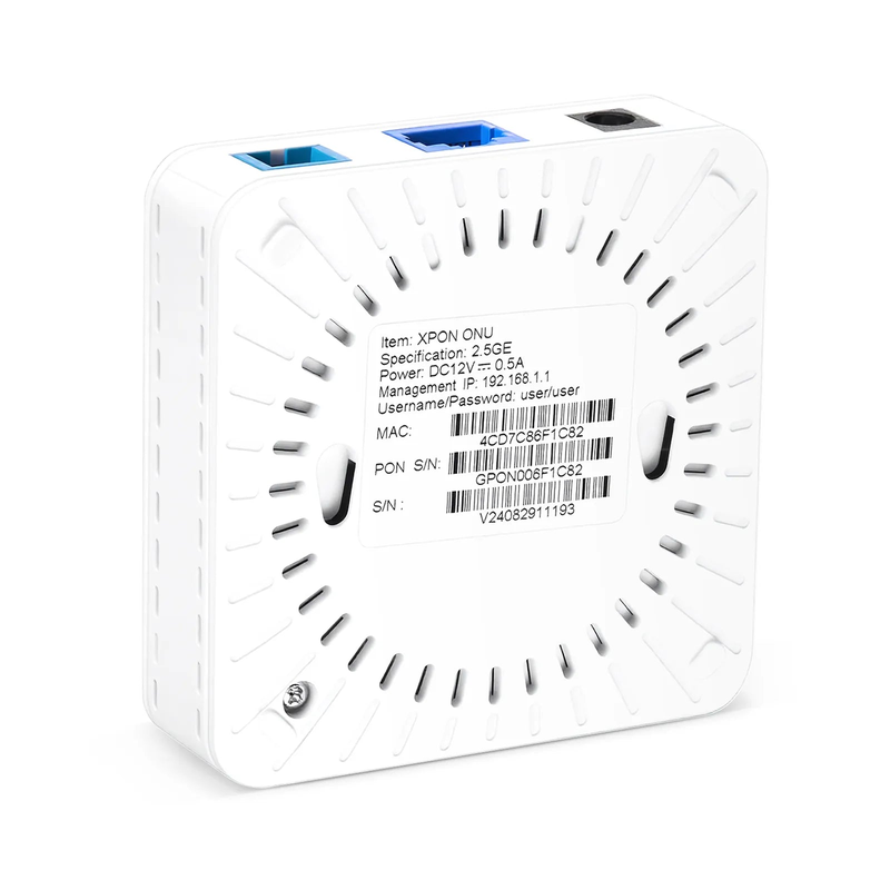 SFPS ONU1710-1E, XPON (GPON + EPON) ONU with 1 x PON, 1 x 2.5G RJ45 SFPS
