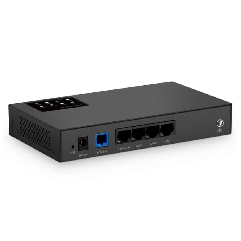 SFPS ONU1730-3G1E-P, XGSPON SFU ONU with PON supporting PoF, 3x GE & 1x 2.5G PoE/PoE+@55W