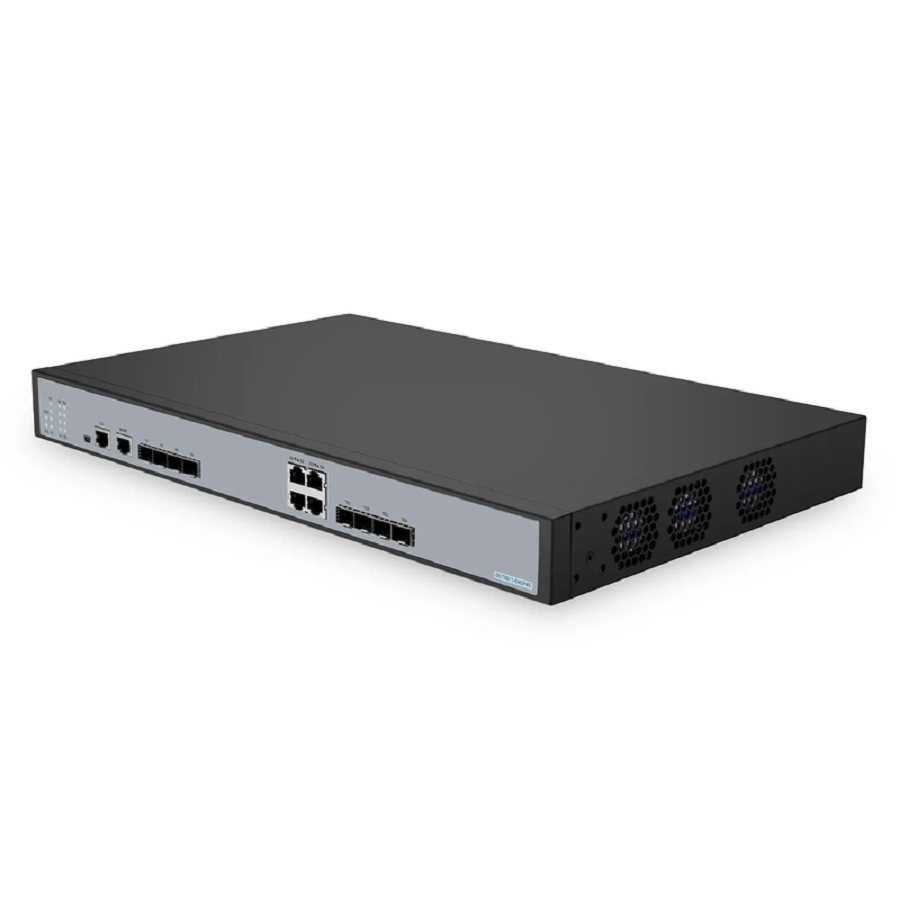 SFPS OLT3611-04GP4S, Layer 3 Feature 4-Port GPON OLT with 10G SFP+ Uplink Ports, AC/DC Power Supply SFPS