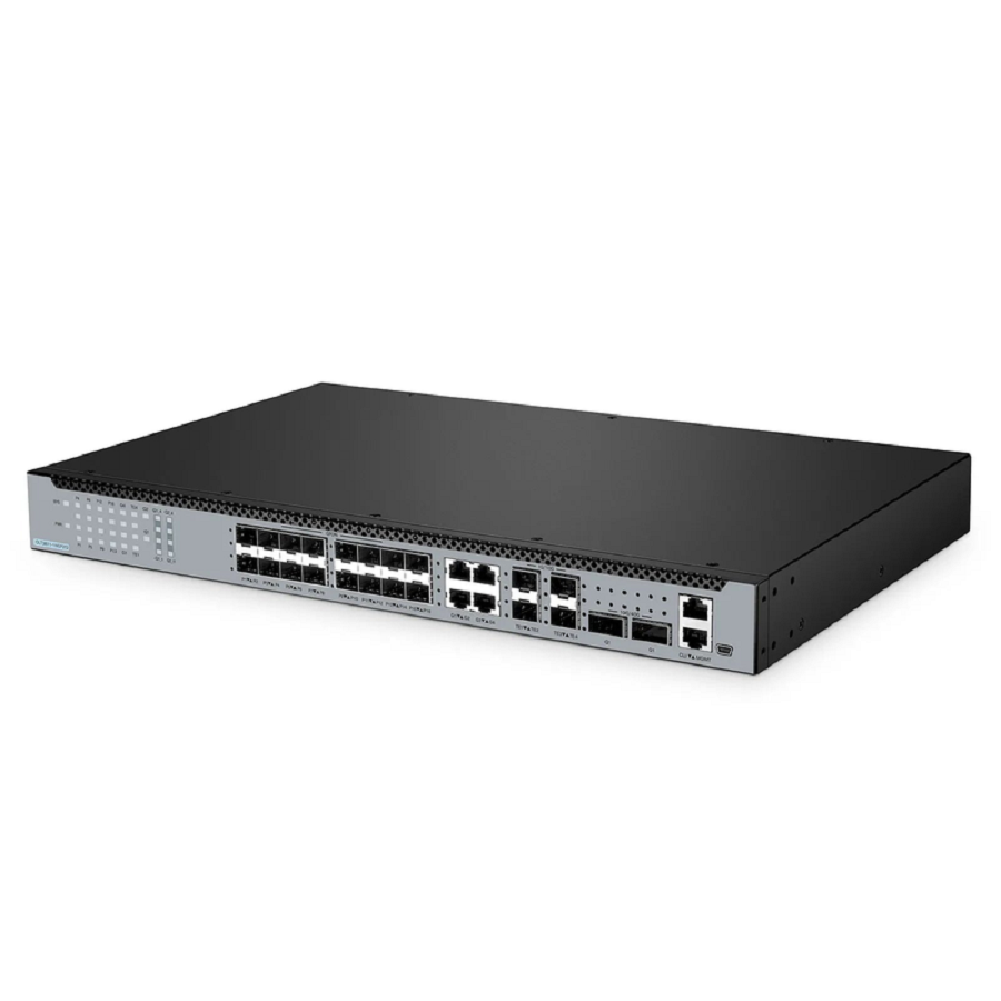 SFPS OLT3611-16GP2Q, Layer 3 Feature 16-Port GPON OLT with 10G SFP  40G QSFP+ Uplink Ports, AC/DC Power Supply SFPS