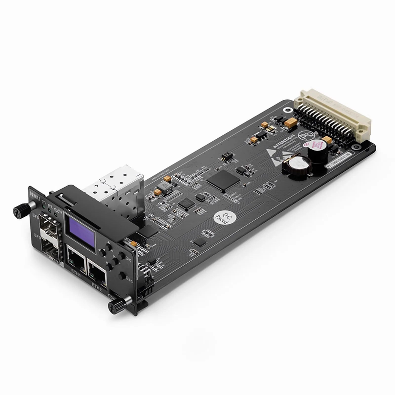 SFPS FMT-MNG-S, Network Management Unit for FMT 1U, 2U and 4U Managed Chassis, , 2 x 100Base-X SFP Ports, 2 x 10/100Base-T RJ45 Ports SFPS