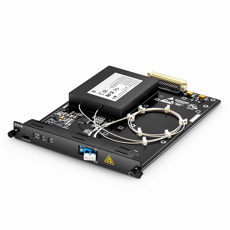 SFPS FMT20PA-EDFA, 20dB Gain C-band DWDM EDFA Pre-Amplifier for FMT Managed Chassis, 13dBm Output SFPS
