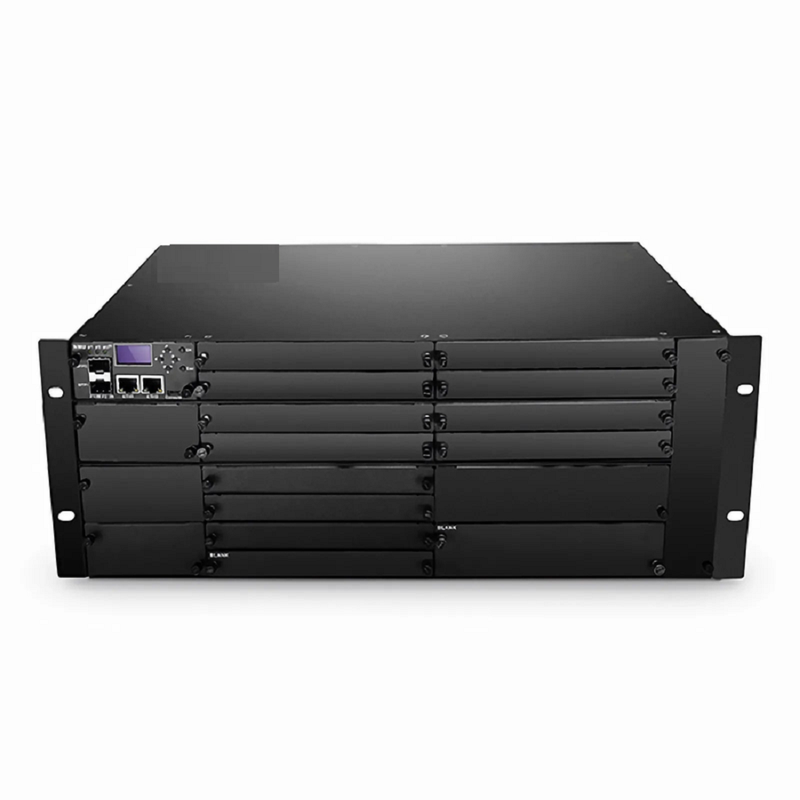 SFPS FMT-CH, Customized 4/8/16 Slots 1U/2U/4U Managed Chassis Unloaded Platform, Redundant AC/DC PSUs, Support SNMP Network Management SFPS
