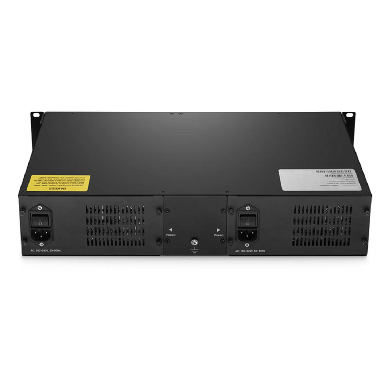 SFPS FMT-CH, Customized 4/8/16 Slots 1U/2U/4U Managed Chassis Unloaded Platform, Redundant AC/DC PSUs, Support SNMP Network Management SFPS
