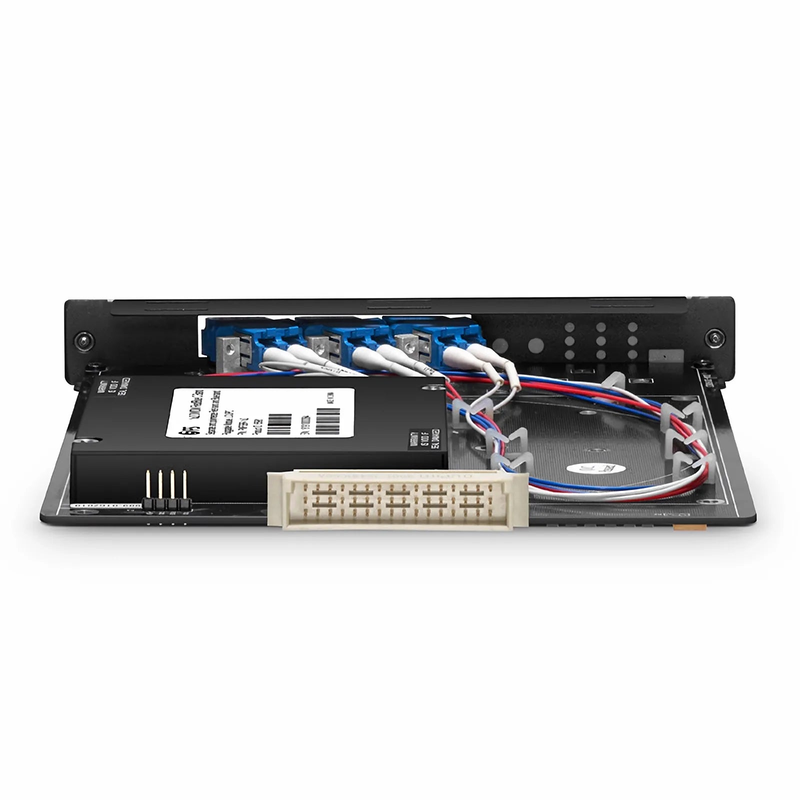 SFPS FSBR-1x2, Customized 1 x 2 Single Fiber DWDM Splitter Red/Blue C-band Filter SFPS