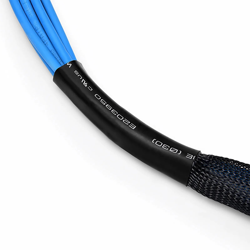 SFPS 23ft (7m) 6 Plug to 6 Plug Cat5e Unshielded (UTP) PVC CMR Pre-Terminated Copper Trunk Cable SFPS