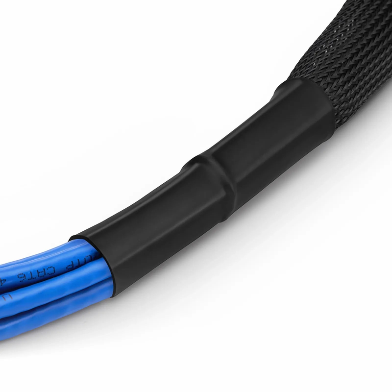 SFPS 82ft (25m) 6 Jack to 6 Jack Cat6 Unshielded (UTP) PVC CMR Blue Pre-Terminated Copper Trunk Cable SFPS