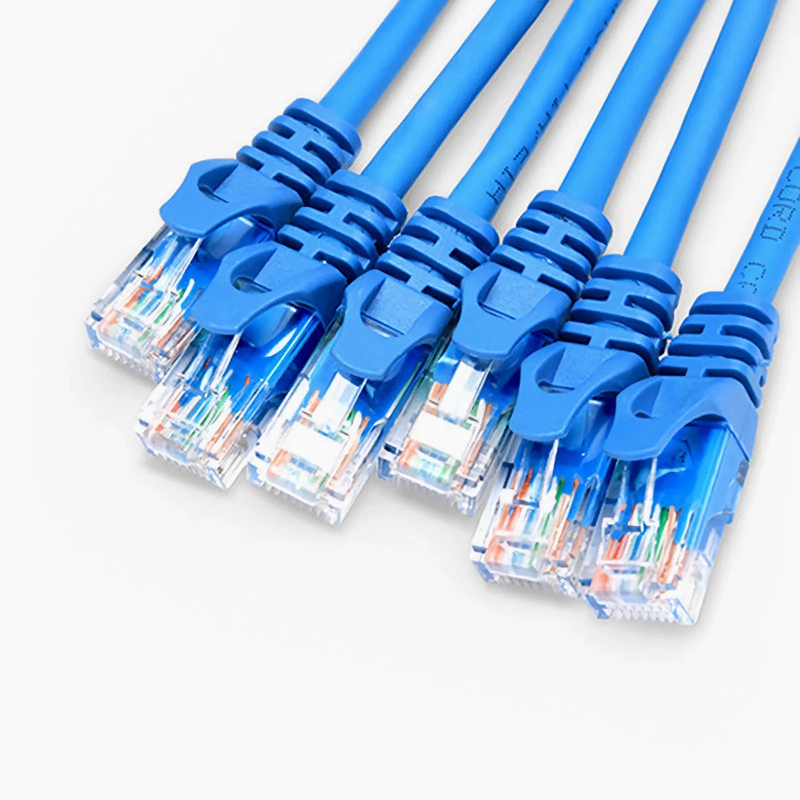 SFPS 49ft (15m) 6 Plug to 6 Plug Cat6 Unshielded (UTP) PVC CMR Blue Pre-Terminated Copper Trunk Cable SFPS
