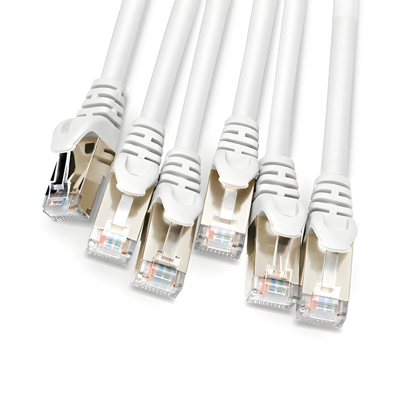 SFPS 82ft (25m) 6 Plug to 6 Plug Cat6a Shielded (S/FTP) PVC CMR Pre-Terminated Copper Trunk Cable SFPS