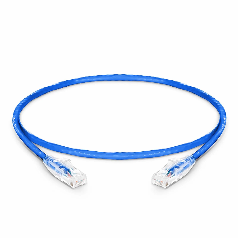 SFPS 1ft (0.3m) Cat6 23AWG Snagless Unshielded (U/UTP) LSZH Ethernet Network Patch Cable, Blue SFPS