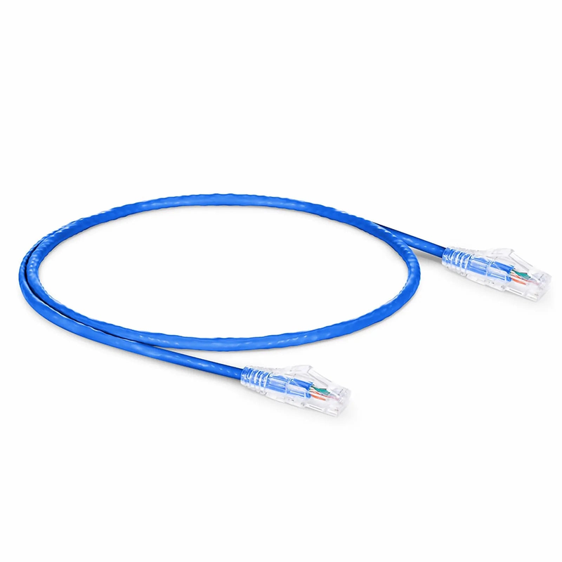 SFPS 1ft (0.3m) Cat6 23AWG Snagless Unshielded (U/UTP) LSZH Ethernet Network Patch Cable, Blue SFPS