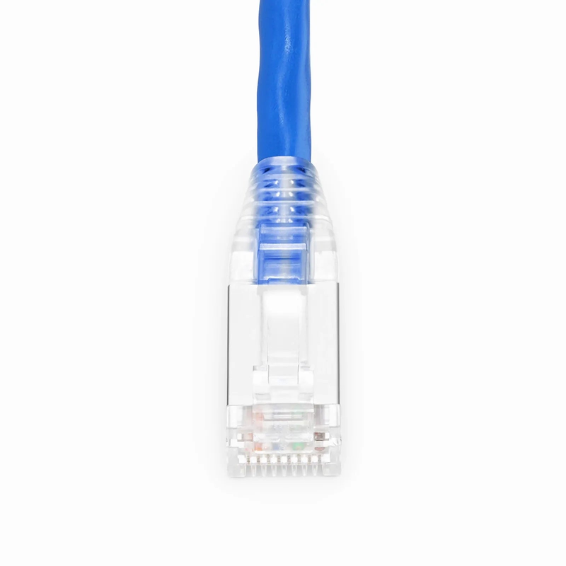 SFPS 4ft (1.2m) Cat6a 26AWG Snagless Shielded (S/FTP) PVC CM Ethernet Network Patch Cable, Blue SFPS