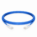 SFPS 6ft (1.8m) Cat6a 26AWG Snagless Shielded (S/FTP) PVC CM Ethernet Network Patch Cable, Blue SFPS
