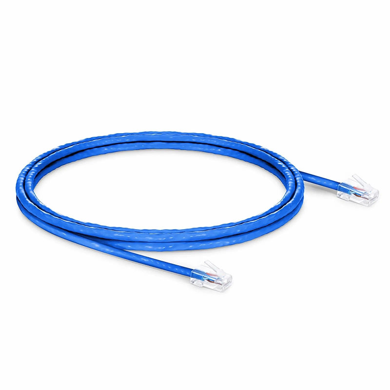 SFPS 8ft (2.4m) Cat5e Non-booted Unshielded (U/UTP) PVC CM Ethernet Network Patch Cable, Blue SFPS