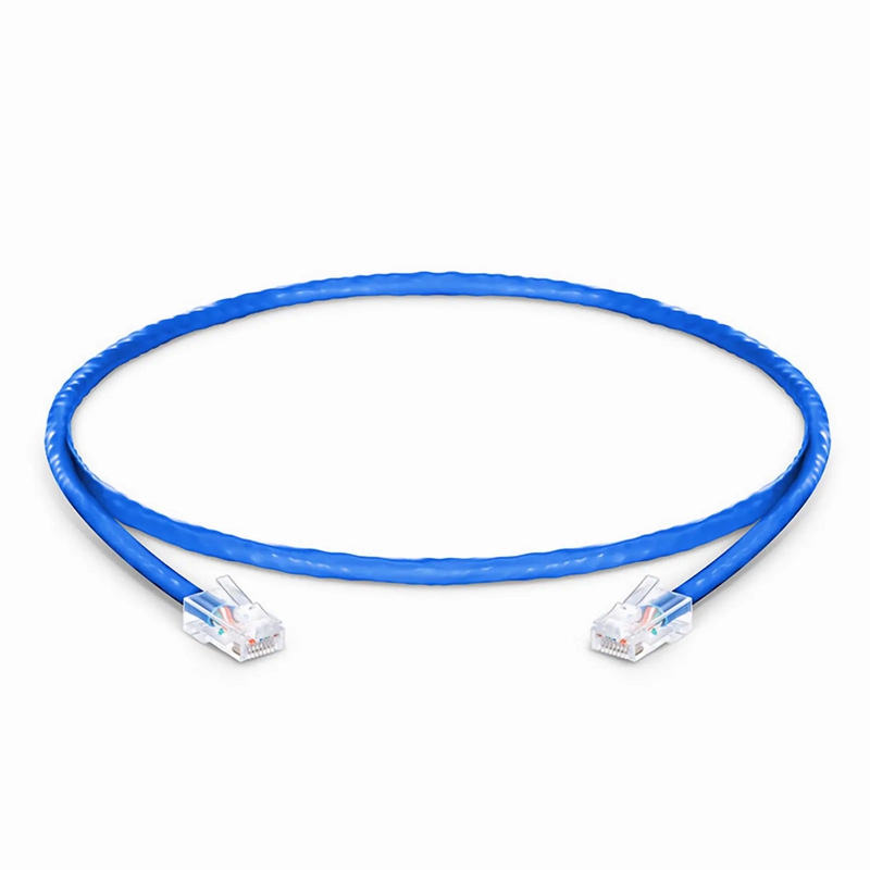SFPS 1ft (0.3m) Cat5e Non-booted Unshielded (U/UTP) PVC CM Ethernet Network Patch Cable, Blue SFPS
