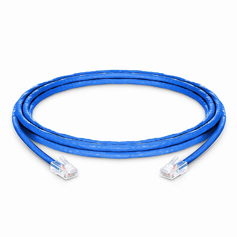 SFPS 10ft (3m) Cat5e Non-booted Unshielded (U/UTP) PVC CM Ethernet Network Patch Cable, Blue SFPS