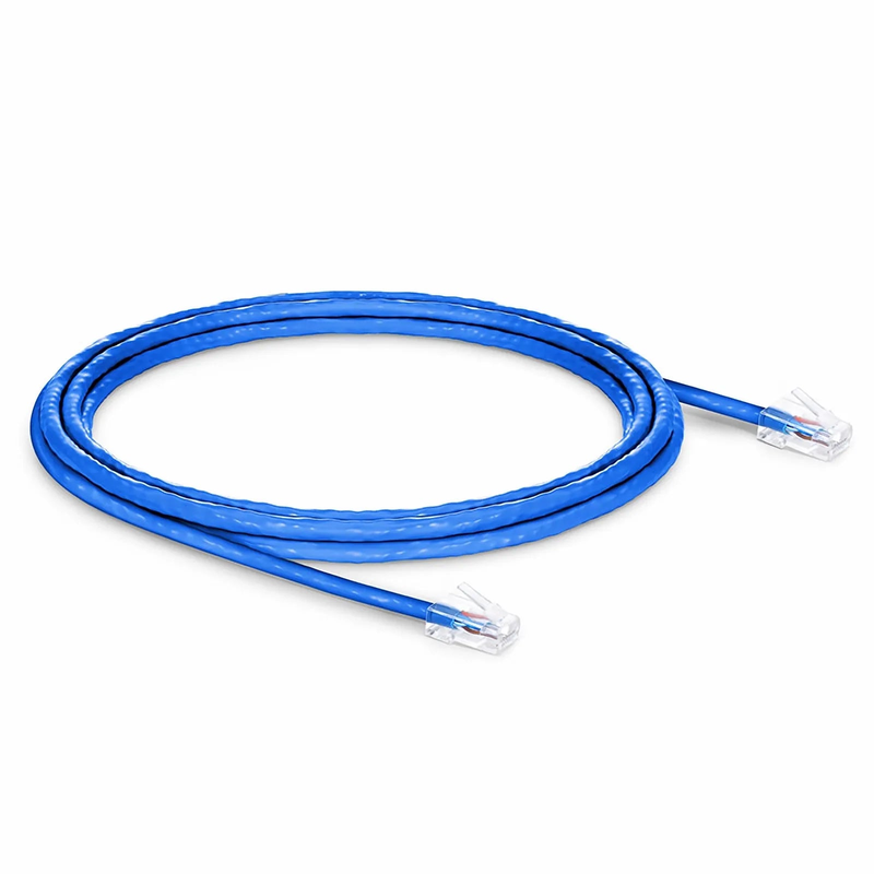 SFPS 10ft (3m) Cat5e Non-booted Unshielded (U/UTP) PVC CM Ethernet Network Patch Cable, Blue SFPS