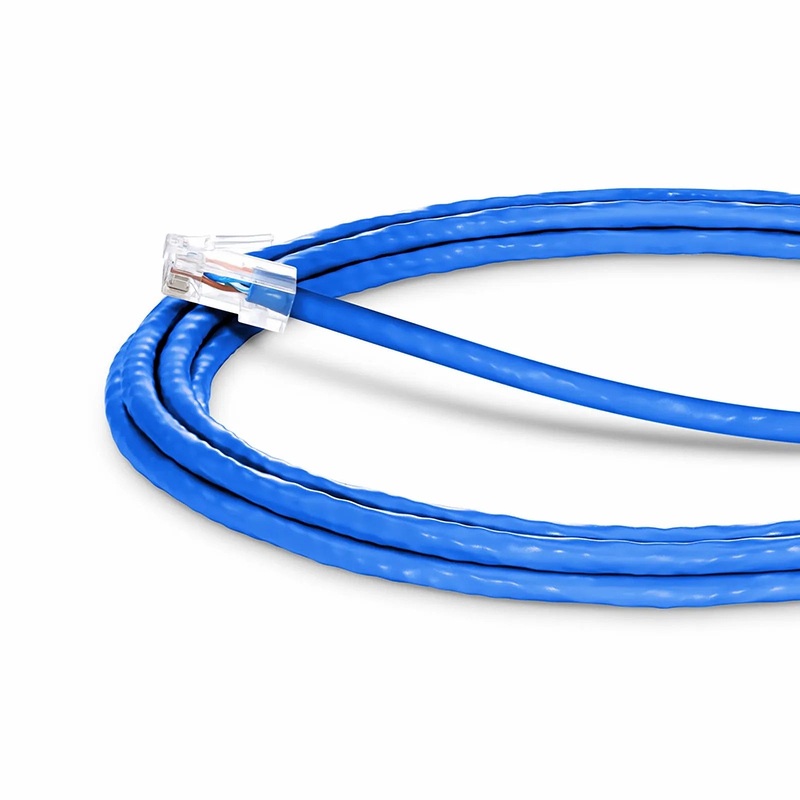 SFPS 10ft (3m) Cat5e Non-booted Unshielded (U/UTP) PVC CM Ethernet Network Patch Cable, Blue SFPS