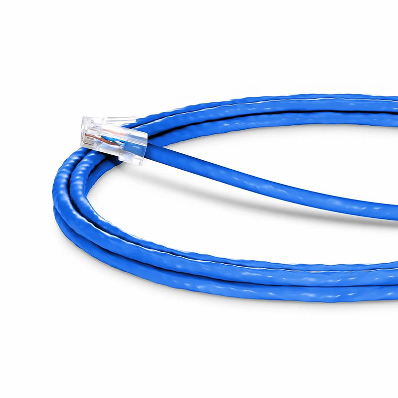 SFPS 5ft (1.5m) Cat6 24AWG Non-booted Unshielded (U/UTP) PVC CM Ethernet Network Patch Cable, Blue SFPS