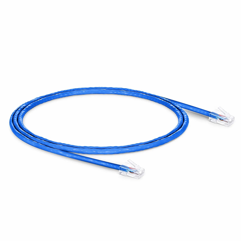 SFPS 3ft (0.9m) Cat6 24AWG Non-booted Unshielded (U/UTP) PVC CM Ethernet Network Patch Cable, Blue SFPS