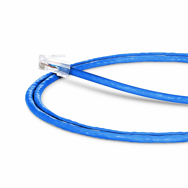 SFPS 3ft (0.9m) Cat6 24AWG Non-booted Unshielded (U/UTP) PVC CM Ethernet Network Patch Cable, Blue SFPS