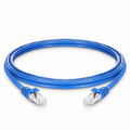 SFPS 6ft (1.8m) Cat6a 26AWG Snagless Shielded (S/FTP) PVC CM Ethernet Network Patch Cable, Blue SFPS