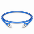 SFPS 4ft (1.2m) Cat6 26AWG Snagless Shielded (S/FTP) PVC CM Ethernet Network Patch Cable, Blue SFPS