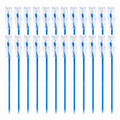 SFPS 1.5ft (0.5m) Cat6 Snagless Unshielded (U/UTP) PVC CM Small Diameter High-Flex Ethernet Network Patch Cable, Blue, (24pcs/pack) SFPS