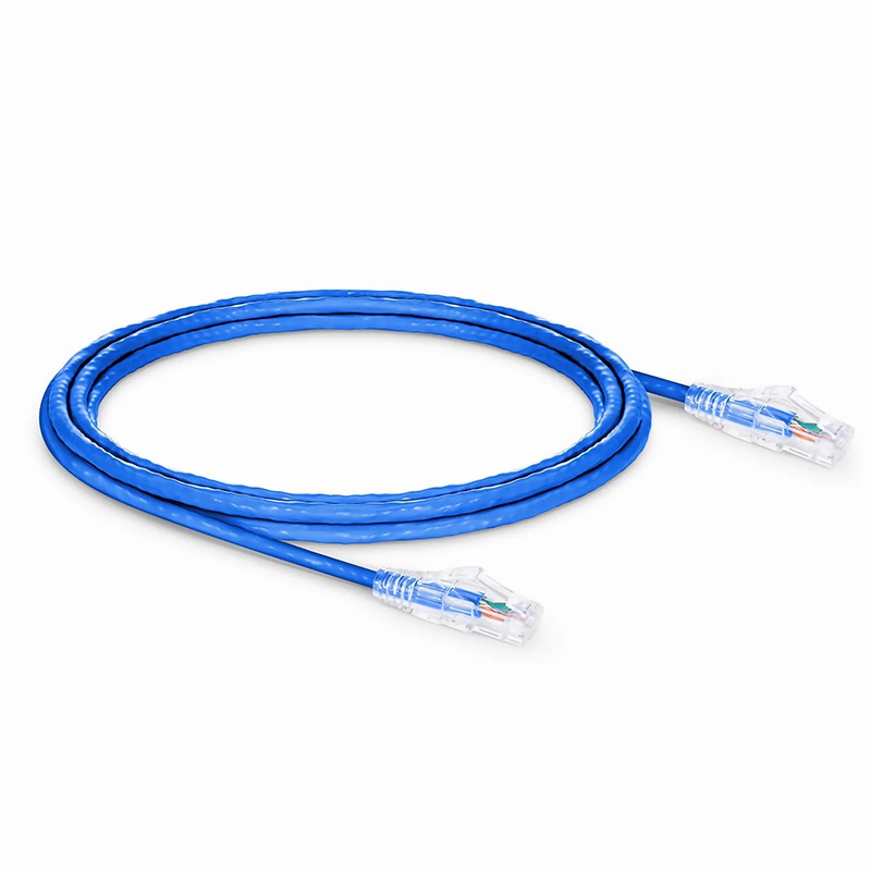 SFPS 12ft (3.7m) Cat5e Snagless Unshielded (U/UTP) PVC CM Ethernet Patch Cable, Blue SFPS