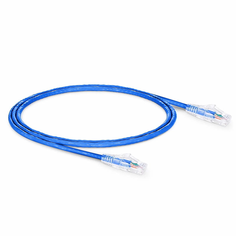 SFPS 4ft (1.2m) Cat6 24AWG Snagless Unshielded (U/UTP) PVC CM Ethernet Network Patch Cable, Blue SFPS