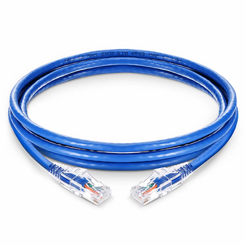 SFPS 50ft (15.2m) Cat6 24AWG Snagless Unshielded (U/UTP) PVC CM Ethernet Network Patch Cable, Blue SFPS