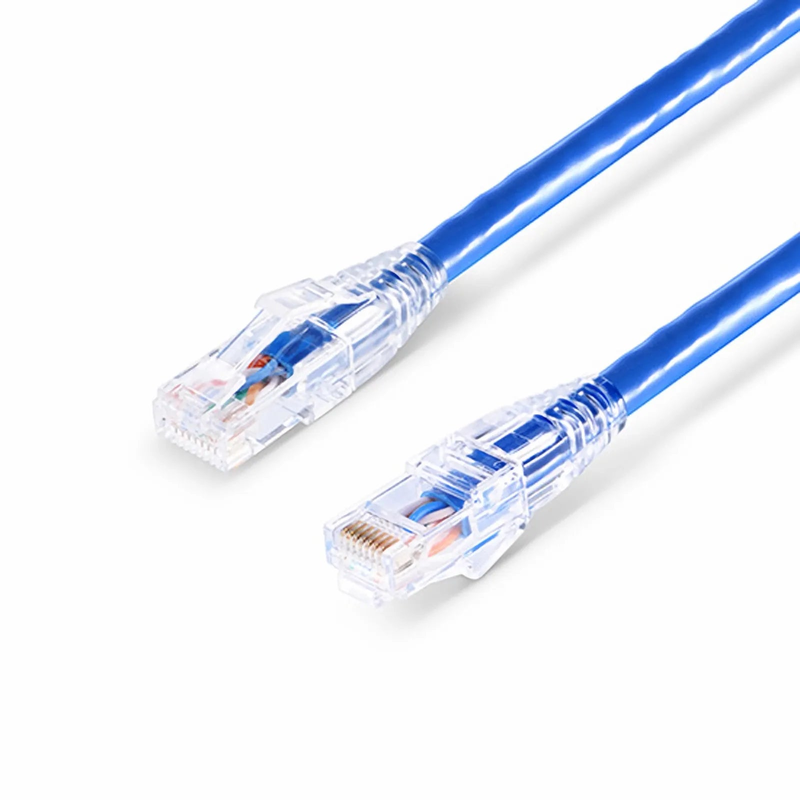 SFPS 50ft (15.2m) Cat6 24AWG Snagless Unshielded (U/UTP) PVC CM Ethernet Network Patch Cable, Blue SFPS