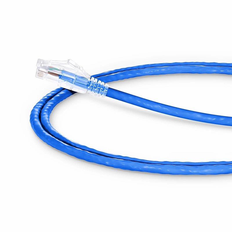 SFPS 3ft (0.9m) Cat6a 24AWG Snagless Unshielded (U/UTP) LSZH Ethernet Network Patch Cable, Blue SFPS